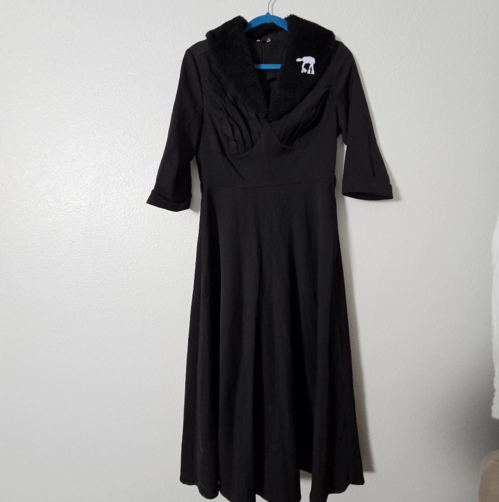 Voodoo Vixen Faux Fur Dress Sz M
